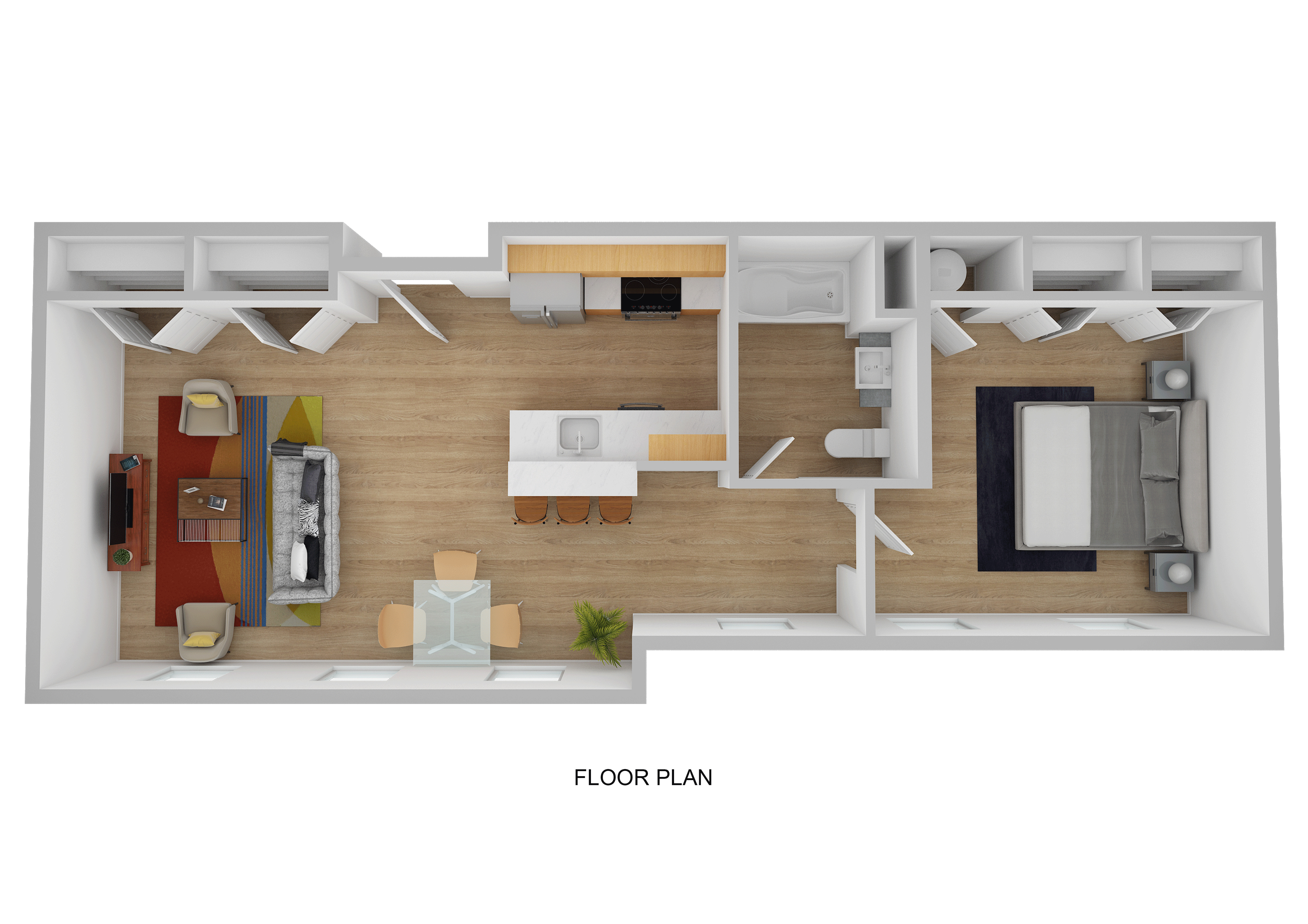 Suite A Floorplan